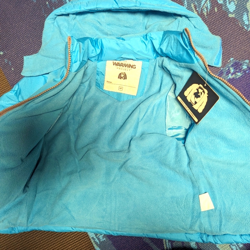 The Warming Project Boys Size 4t Blue Jacket